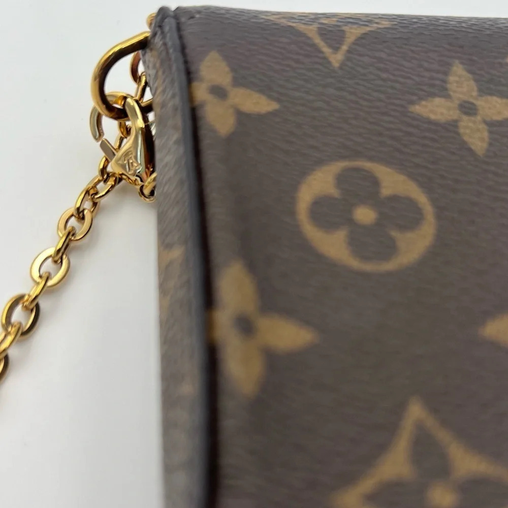 Louis Vuitton Limited Edition Monogram Canvas Hollywood Pochette Felicie Bag - Picture 10 of 10